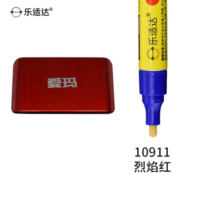 Leshida Emma Special Paint Touch-Up Avtomobil boya qələmləri - 10911-flame-red