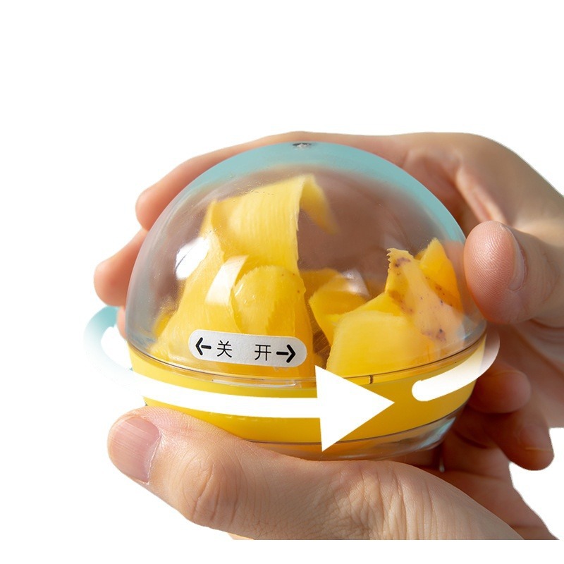 Almacenamiento pelador de acero inoxidable hogar multifunción almacenamiento pelador plástico transparente pelador