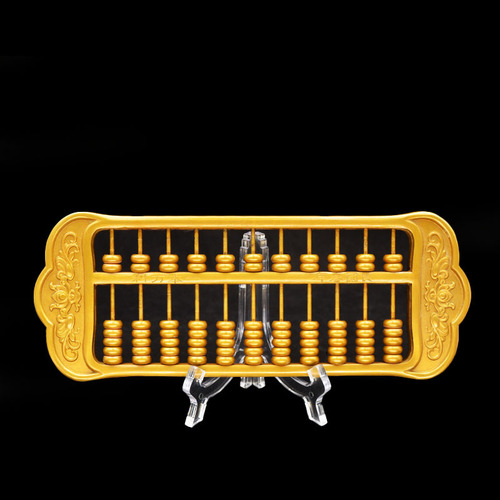 Hongda Brass A Wanli Copper Abacus Careful Planning Ruyi Abacus Bronze Ornaments