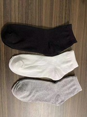 中筒襪薄款襪子男純色透氣夏秋季休閒運動襪滌棉商務長襪新品批發