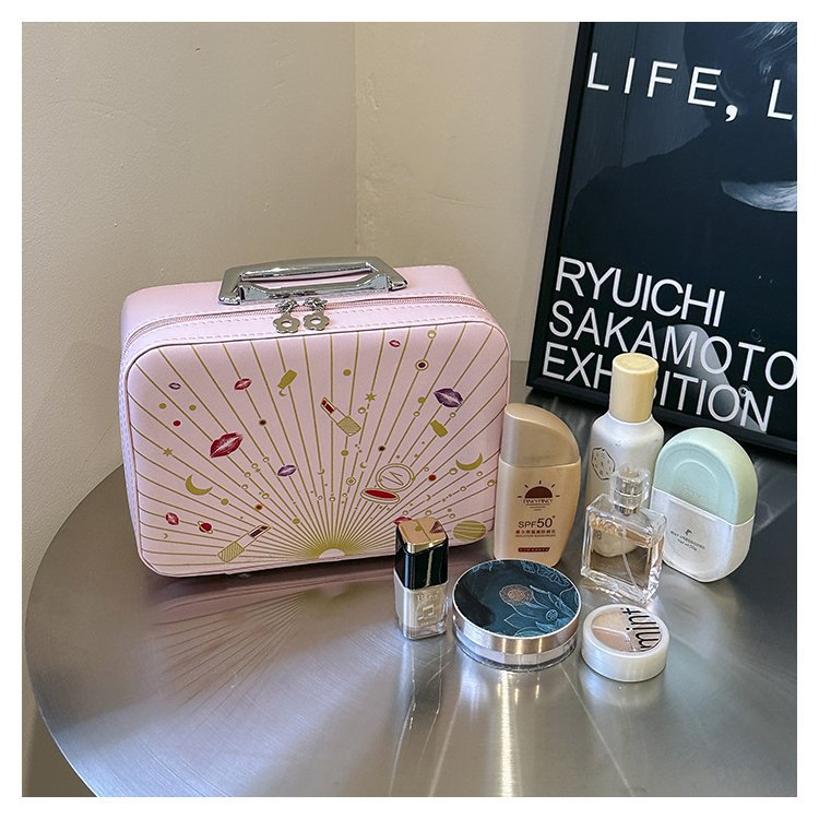 Women's Essential Cosmetic Bag 2024 New Portable Cosmetic Toiletry Bag Large Capacity High Value Storage Bag