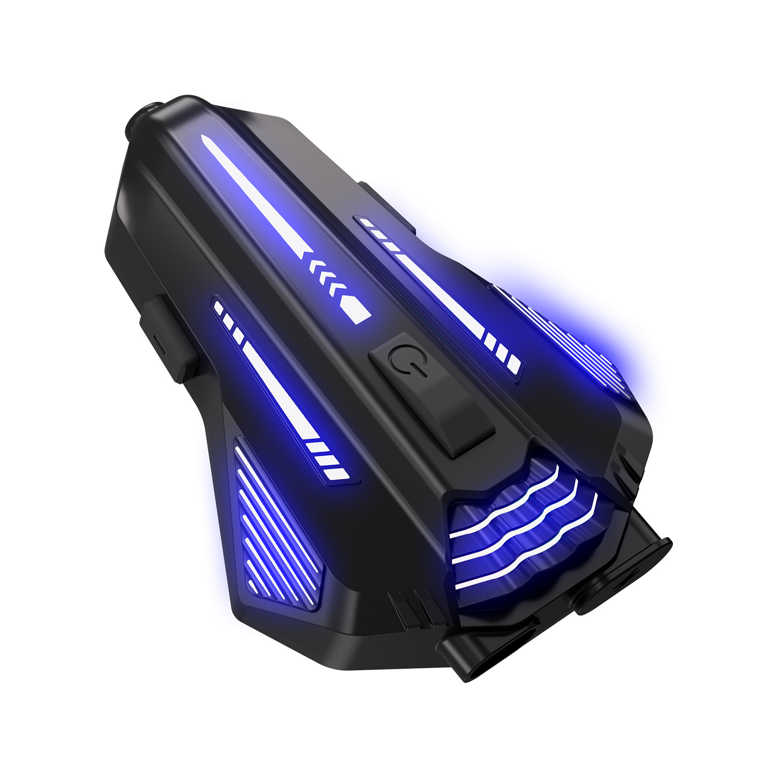 Cool Colorful Rgb Light Effect Motorcycle Helmet Bluetooth Headset 6.0 Group Chat Music Sharing Intercom Helmet Headset