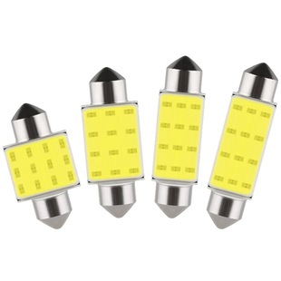Car led roof light car reading light double pointed COB highlight license plate light trunk light compartment light 31MM