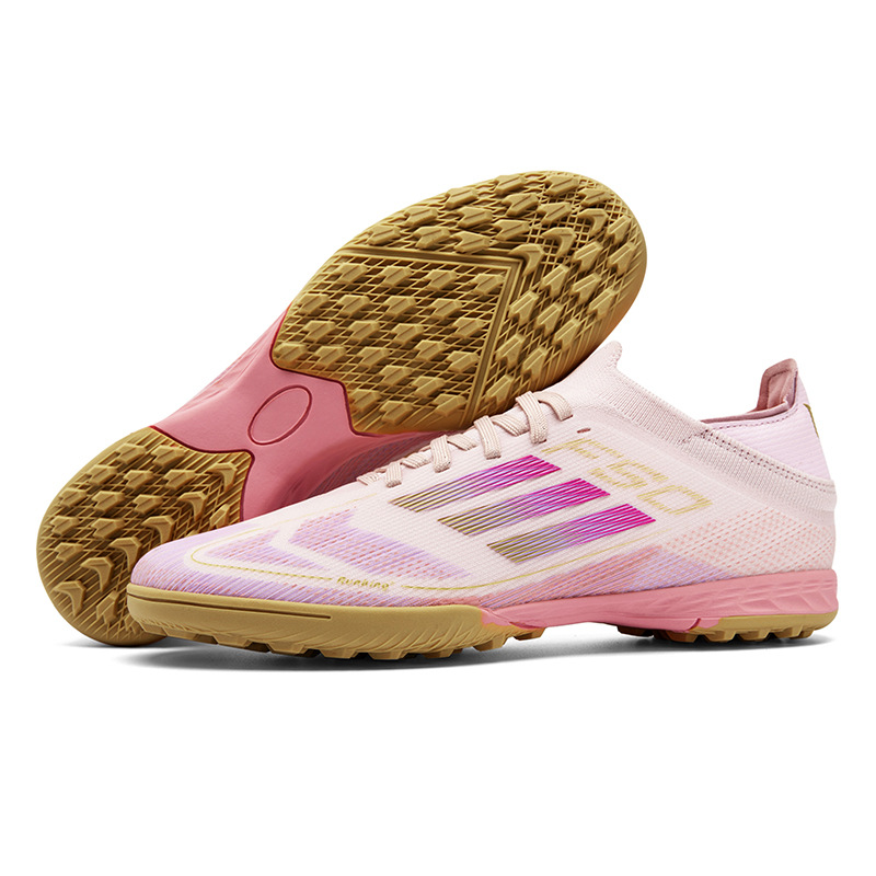 2025 nuevos zapatos de fútbol de césped de clavos largos transfronterizos jóvenes estudiantes de moda hombres y mujeres fábrica baja al por mayor