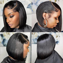 SDD 5*5lace Glueless Straight Bob Vietnamese Hairwigs