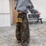 气质新款日系文艺牛仔裤
