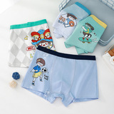 Штаны, мягкие дышащие трусы для мальчиков, детское нижнее белье, подходит для подростков