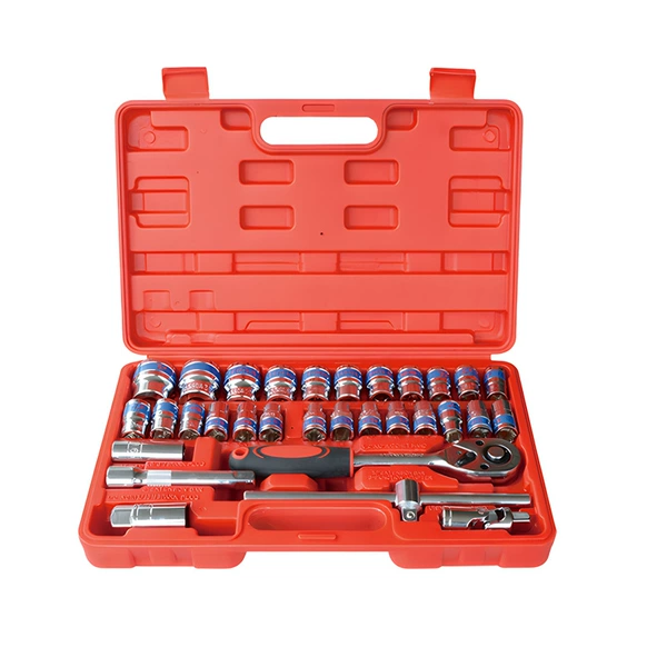 ♧ღ❦ɞ❧♧32-piece set [24 teeth] [Blue Ribbon] Red box ♧ღ❦ɞ❧♧