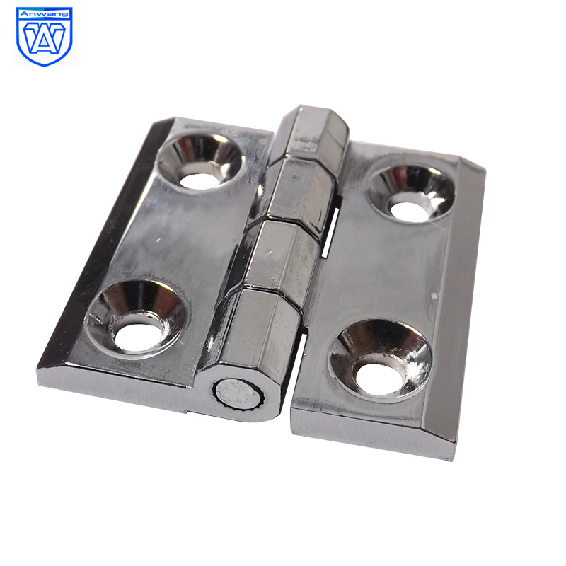 Bisagra de aleación de zinc industria bisagra puerta bisagra de armario eléctrico bisagra maquinaria bisagra caja de distribución 226-2 cuatro secciones