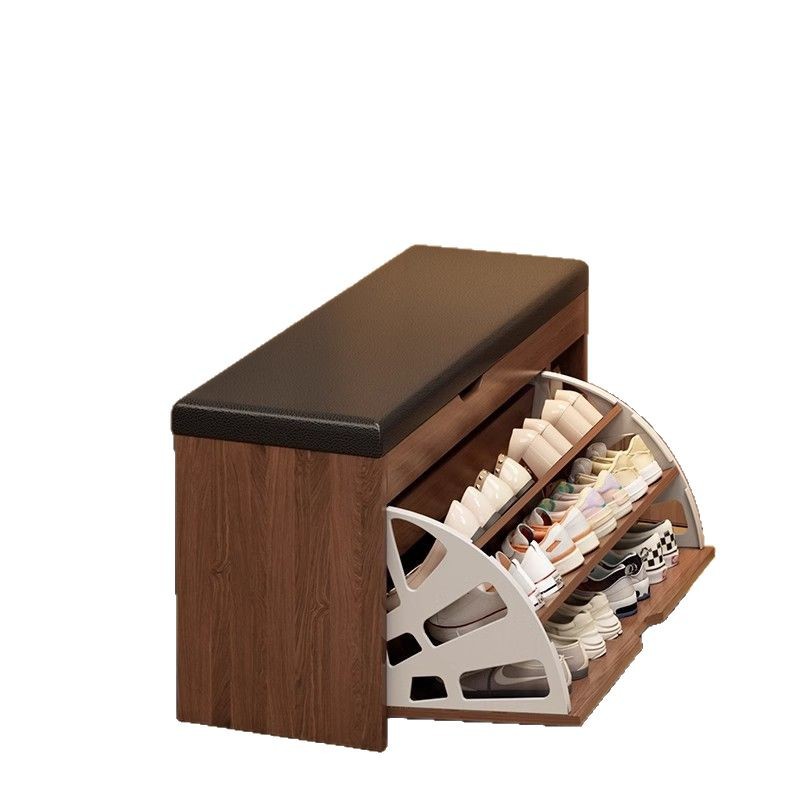 Porta de zapatos multicapa puerta doméstica pequeña estrecha 2025 nuevo tipo simple zapato armario puerta de almacenamiento a prueba de polvo estante externo