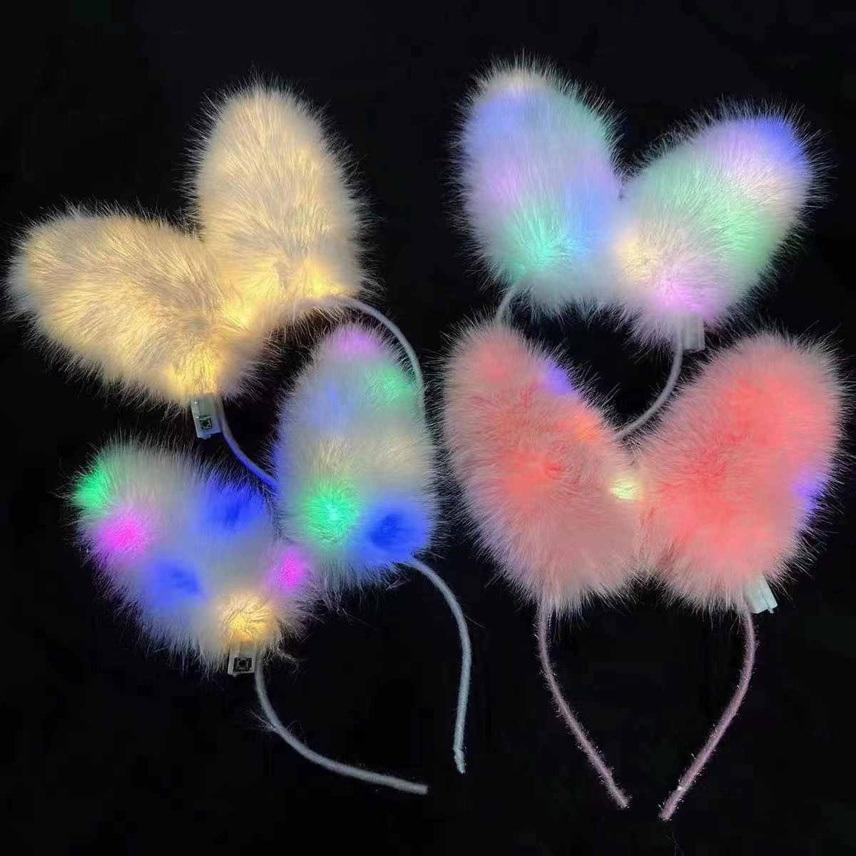 Martillo de arena luminoso props sonoros varilla fluorescente mano luminosa atmósfera reunión anual de palos de apoyo bar fiesta KTV