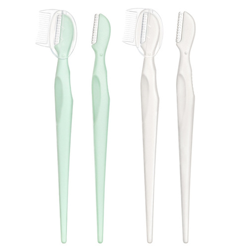Pack of 3 | Gudi Novice Eyebrow Trimmer is a safe, anti-scratch, girl’s detail shaving eyebrow shaving tool for women