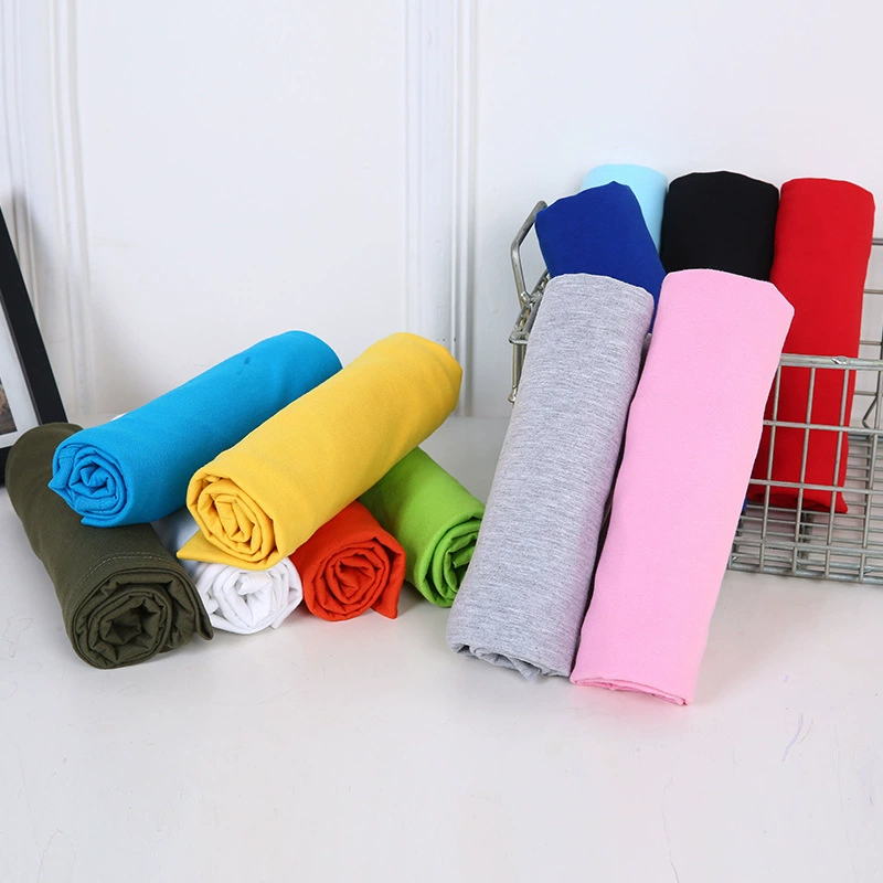 Миллион единиц хранения на складе из чесаного хлопка с круглым вырезом для мужчин и женщин, Однотонная футболка с коротким рукавом, сетчатая партия, Базовая рубашка из чистого хлопка с коротким рукавом, Топ