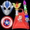 Lightless Joe Blue + Ultra Sword + Transformer + Cloak + Shield