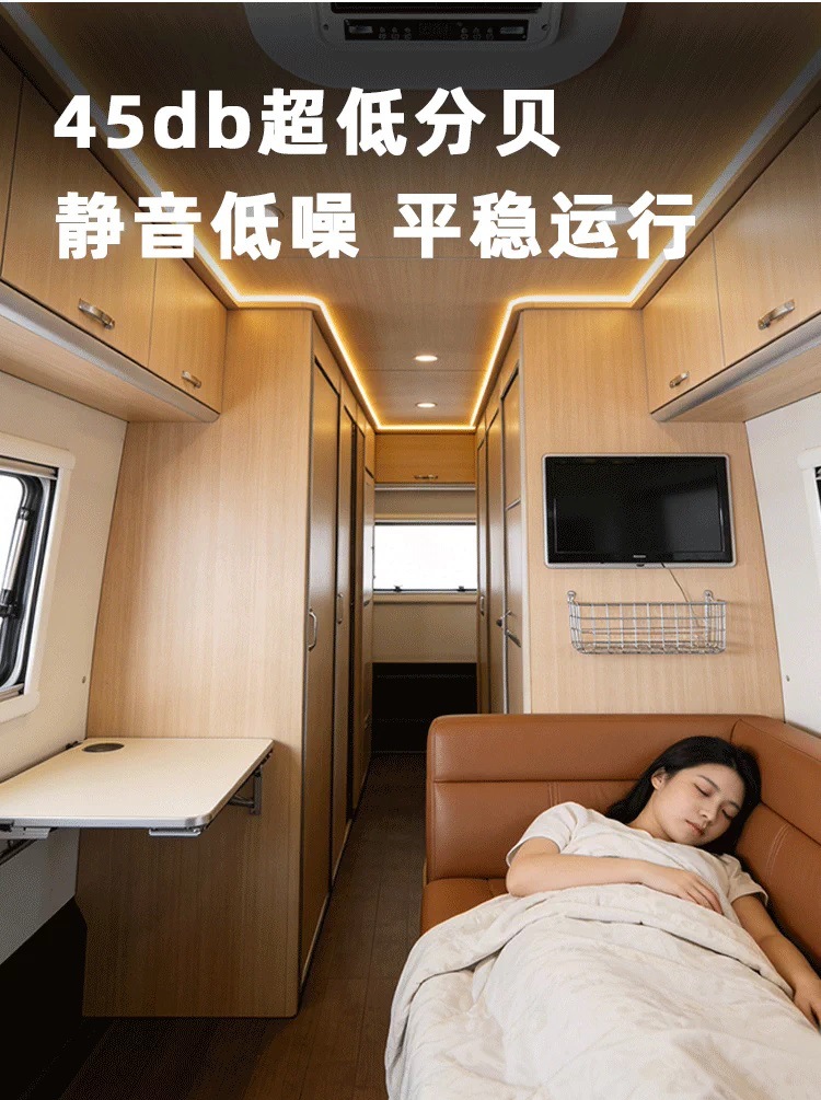 Manufacturer Supplies Parking Air Conditioners for Trucks, Light Trucks, Rvs, and Vehicle-Mounted Rooftop Integrated Air Conditioners for New Energy Electric Vehicles