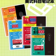 凯萨凯撒美式笔记本高颜值灵感系列ins风少女复古A4科目线圈本子