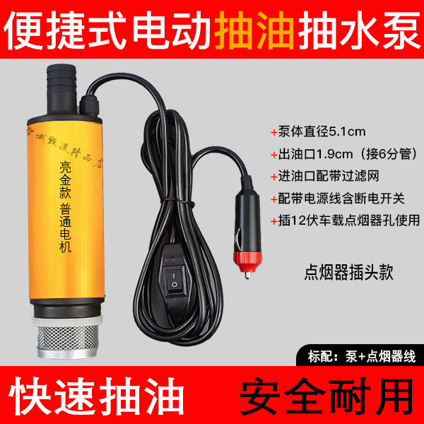 Bomba de bombeo diesel 12v24v bomba de bombeo eléctrica universal 220V artefacto de bombeo pistola de llenado pequeña máquina de bombeo image 7