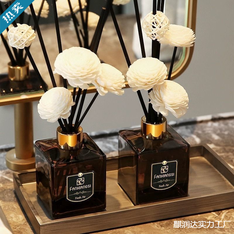 香薰精油卧室内摆件家用栀子花酒店房间香水香氛厕所卫生间除臭