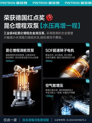 Portable car washer — 2025 New Electric Supercharging Artifact