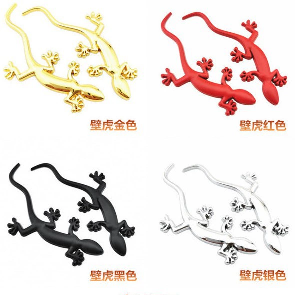 Автомобильная индивидуальность забавная декоративная наклейка геккона автомобильная наклейка металлическая модификация маленькая наклейка на кузов геккона