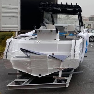 Aluminum alloy front yacht Jia Shibao sailing fishing boat speedboat fishing boat sea fishing boat