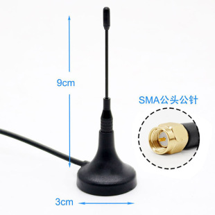 �S��ֱ��2.4G 30MMС�űP�쾀 RG174ͬ�S����SMA���^