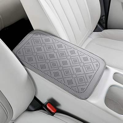 Armrest box pad: armrest box protective cover, car
