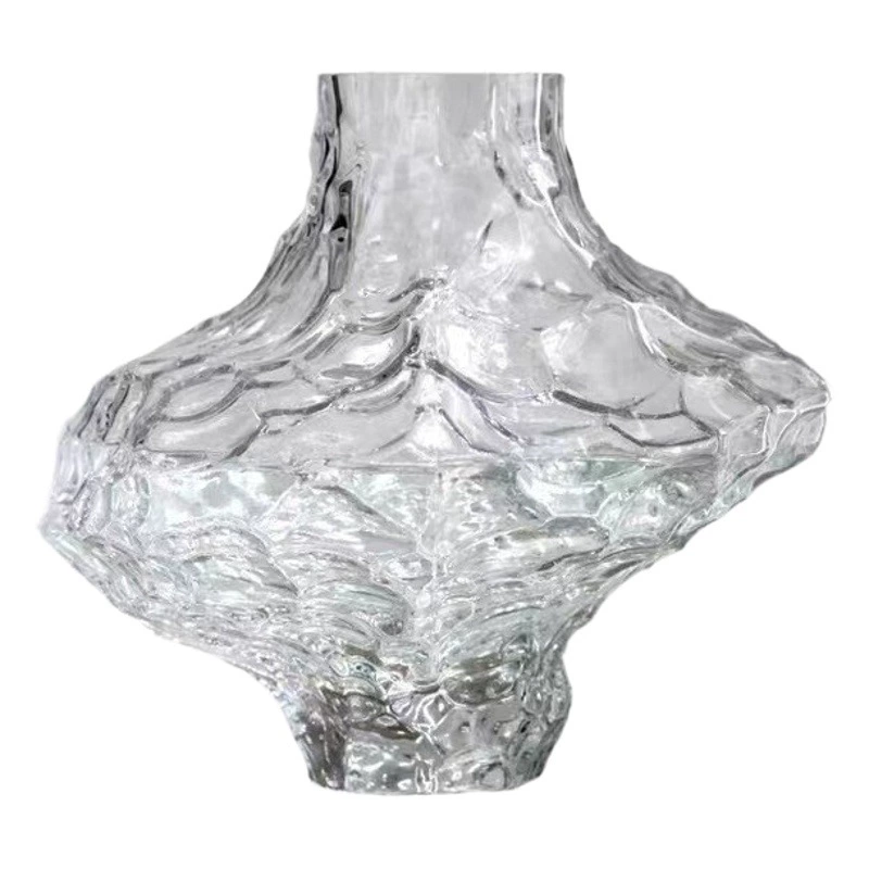 Поколение долины волос Ваза нерегулярная стеклянная Скандинавская домашняя гостиная украшения модель комнаты Высокое чувство