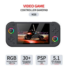 クロスボーダー M26 携帯ゲーム機テレビゲーム機 3D ホームアーケード 4K HD PSPPS1 携帯ゲーム機ホットモデル