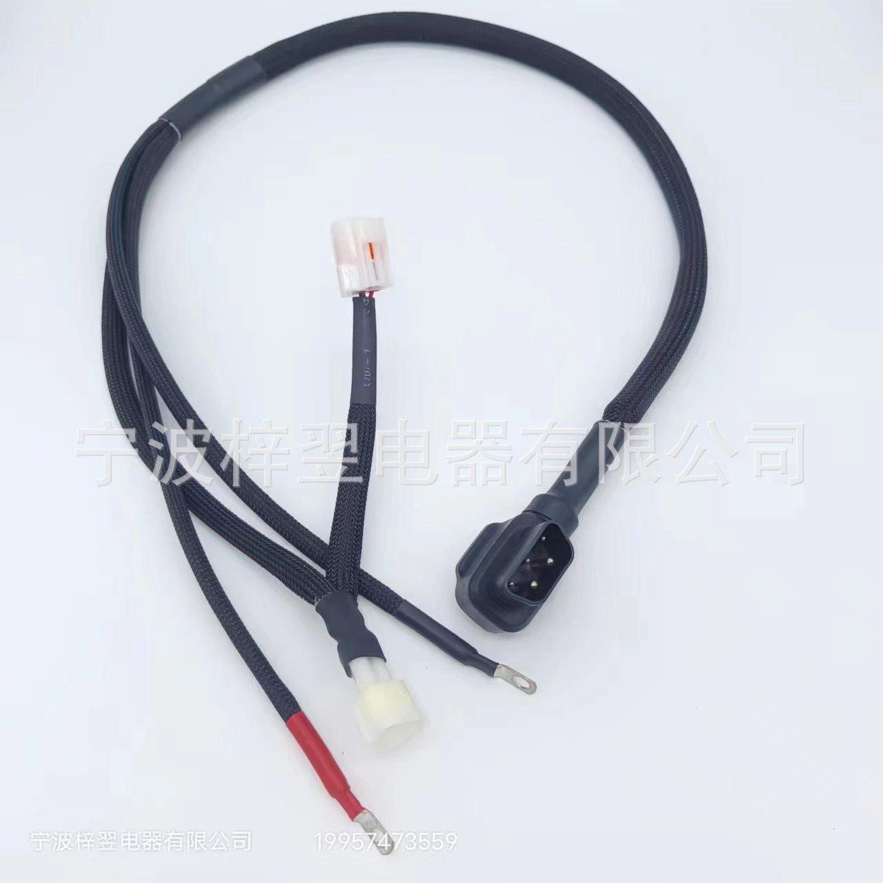 厂家供应小牛UM-N大功率插头改装电源线8平方6平方五芯带数据传输