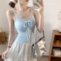 春夏单穿显瘦蕾丝吊带