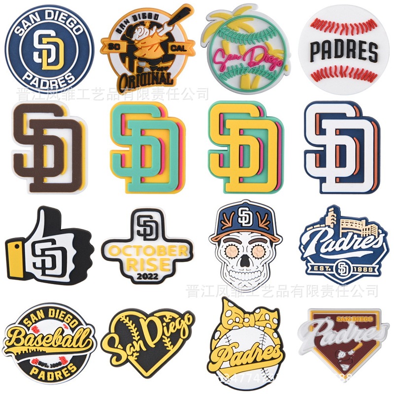 Team Shoe Charms Pvc Soft Rubber Patches Shoe Charms Cross-Border DIY Shoe Charms Jibbitz Plastic Charms Cross-Border