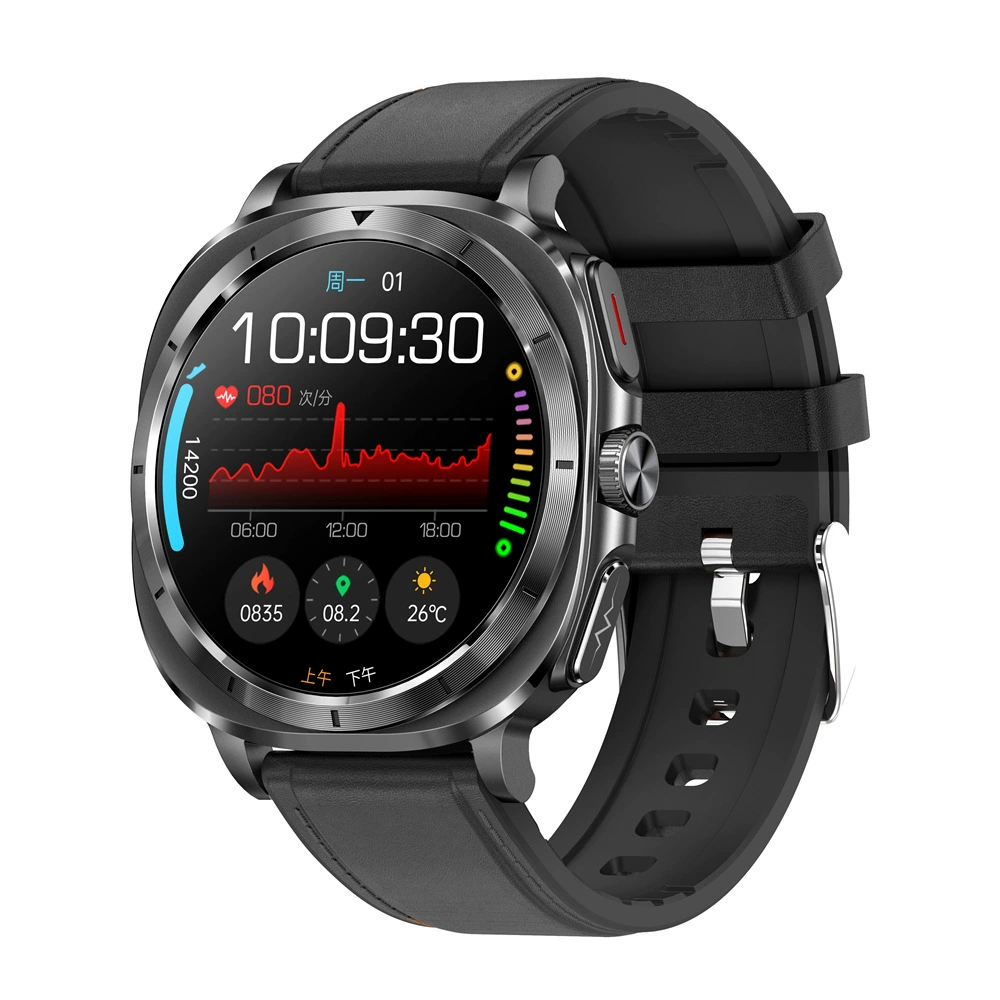 Умные часы TROZUM ECG Bluetooth вызов измерение сахара температуры кислорода жир тела
