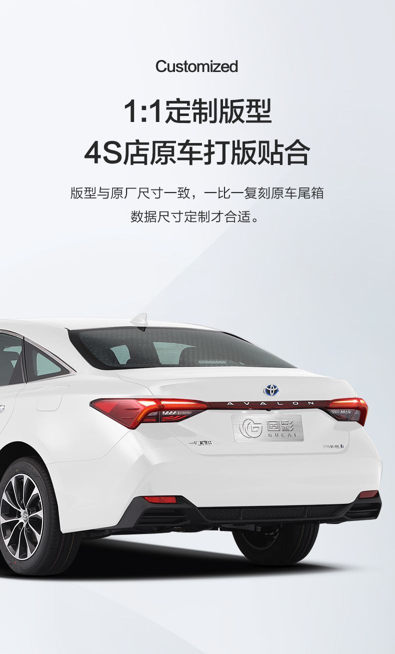 Suitable for Toyota Asia Dragon Special Tpe Trunk Mat Car Interior Supplies Modification Accessories Trunk Mat