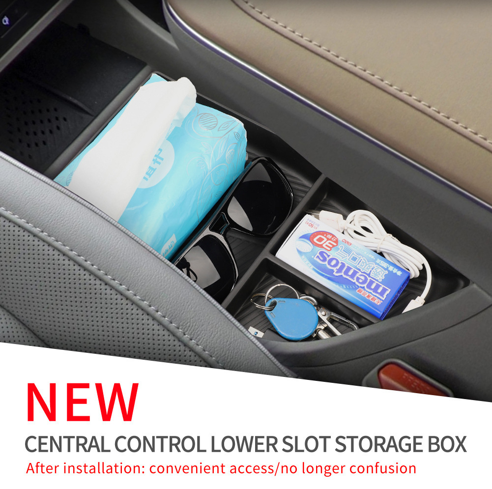 Suitable for 22 Models of Hyundai Ioniq5 Lower Center Console Storage Box, Ioniq5 Armrest Box Storage Box, Car Accessories
