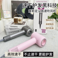 ヘアドライヤー マイナスイオンで髪を傷つけない 定温 家庭用 ホテル ヘアサロン ブレードレスヘアドライヤー 11万回転 高速ブラシレス