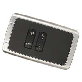 1个 颜色：图片色 材质：ABS＋金属 适用于4键雷诺智能遥控汽车钥