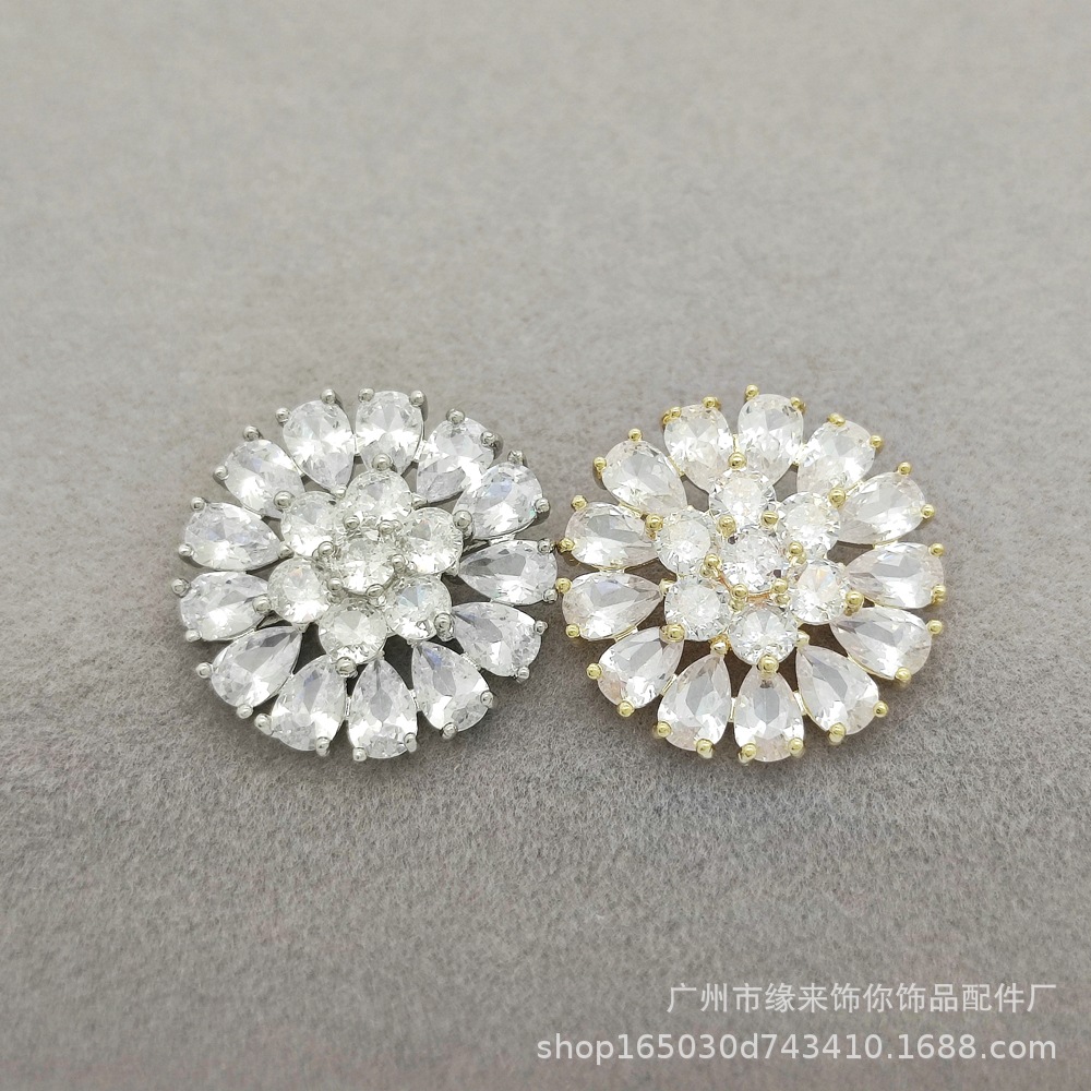 Shirt with zircon