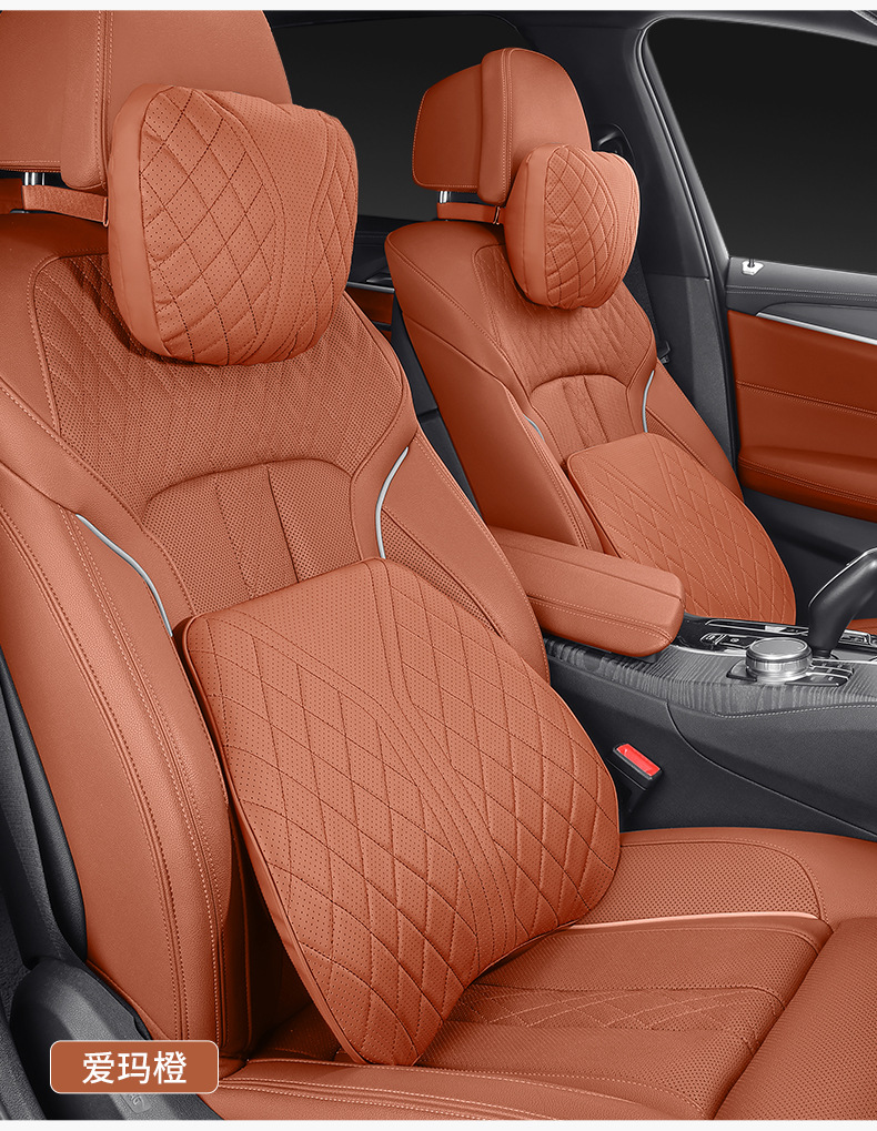 Car Headrest, Lumbar Support, Car Cushion, Driver's Seat, Memory Foam Lumbar Support, Car Pillow, Neck Pillow, Neck Pillow