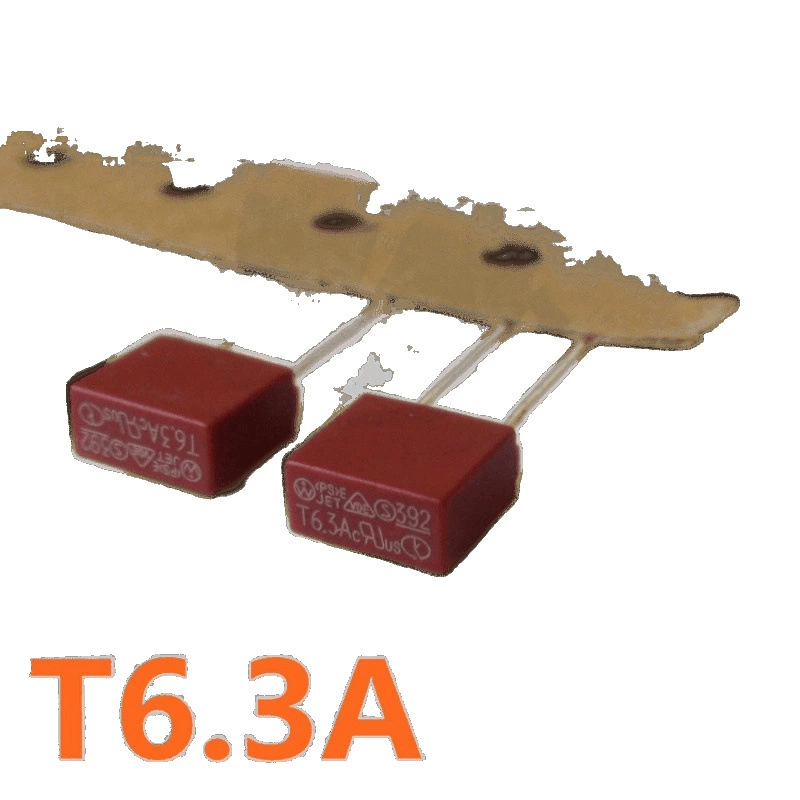 Миниатюрный предохранитель 392 T6.3A 250V цилиндрический предохранитель φ8.5*4*8
