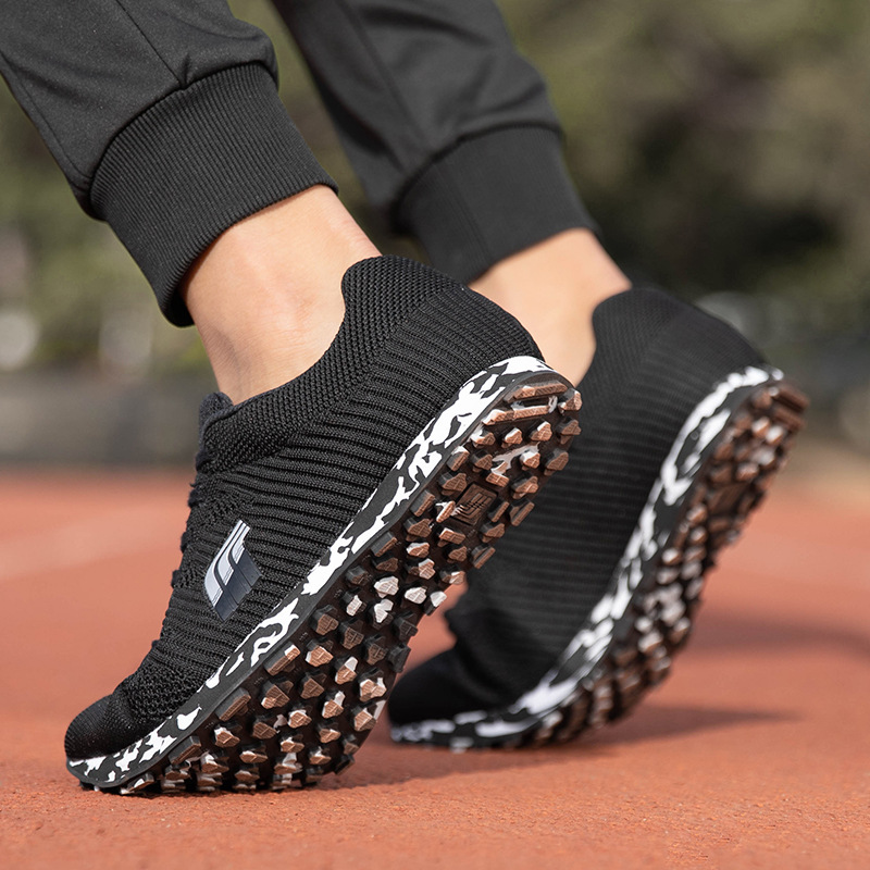 Zapatillas de carrera de comercio exterior transfronterizo estudiantes de secundaria secundaria examen físico de salto de longitud zapatillas deportivas ligeras transpirables bádminton masculino y femenino