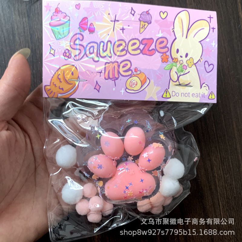 国境を越えた対外貿易の猫の爪のぬいぐるみが卸売りのアイデアをつまんで、柔らかい誕生日プレゼントのおもちゃをシミュレートして減圧することができる|undefined