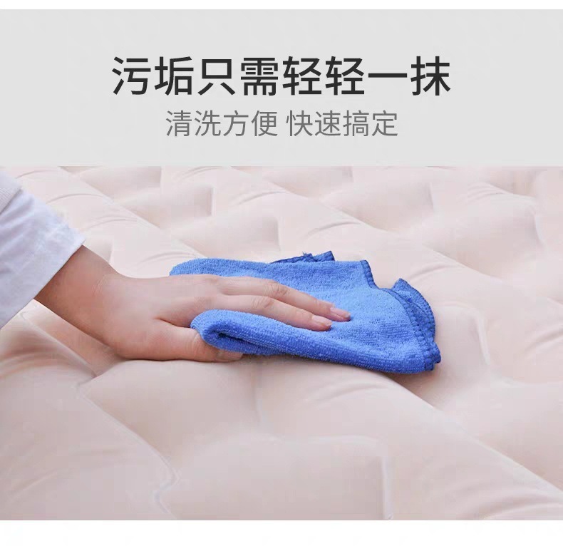 Car Inflatable Bed Travel Mattress for Car Rear Seat, Universal No-Inflation Needed