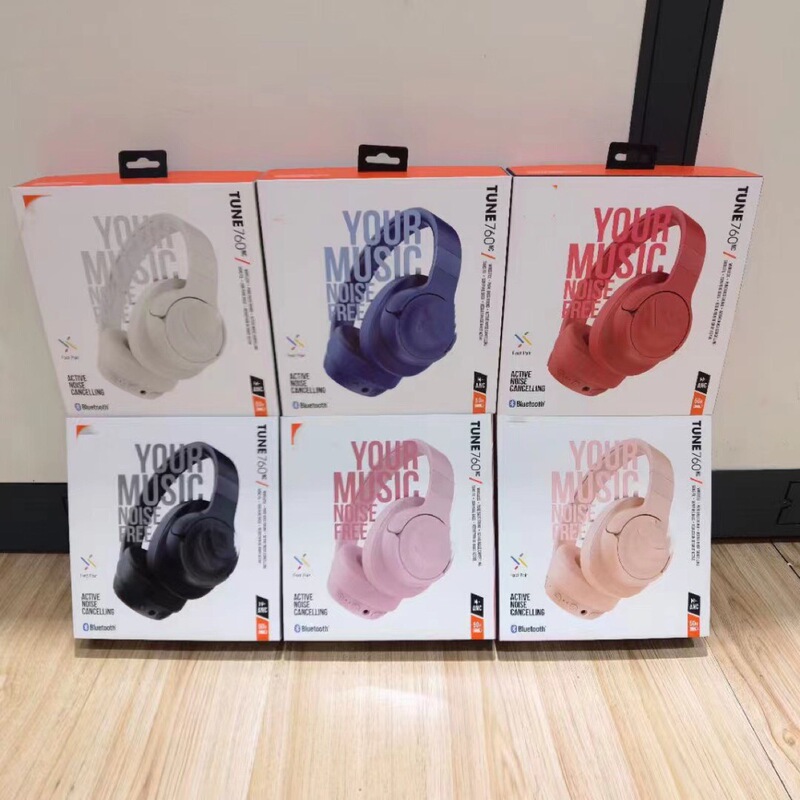SuitabLe for JB.L Cross-border TUNE760NC WireLess BLuetooth Headset Head-mounted Active Noise Reduction Gaming Headset with Microphone SuitabLe for JB.L Cross-border TUNE760NC WireLess BLuetooth Headset Head-mounted Active Noise Reduction Gaming Headset with Microphone