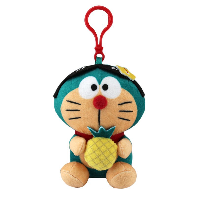 国境を越えた新製品ハワイ黒皮kittyは卵黄兄のキーホルダー卵黄兄のぬいぐるみのストラップになった|undefined
