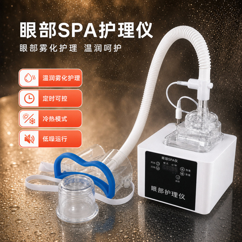 Eye Misting Device, Hot and Cold Dual-Use Eye Moisturizer, Ultrasonic Spray, Home Beauty Salon Spa Dry Eye Steaming Machine Eye Misting Device, Hot and Cold Dual-Use Eye Moisturizer, Ultrasonic Spray, Home Beauty Salon Spa Dry Eye Steaming Machine
