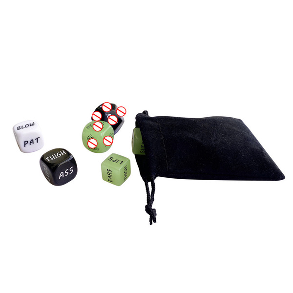Sex Dice Combination Six-in-One Foreplay Flirting Pose Dice Luminous…