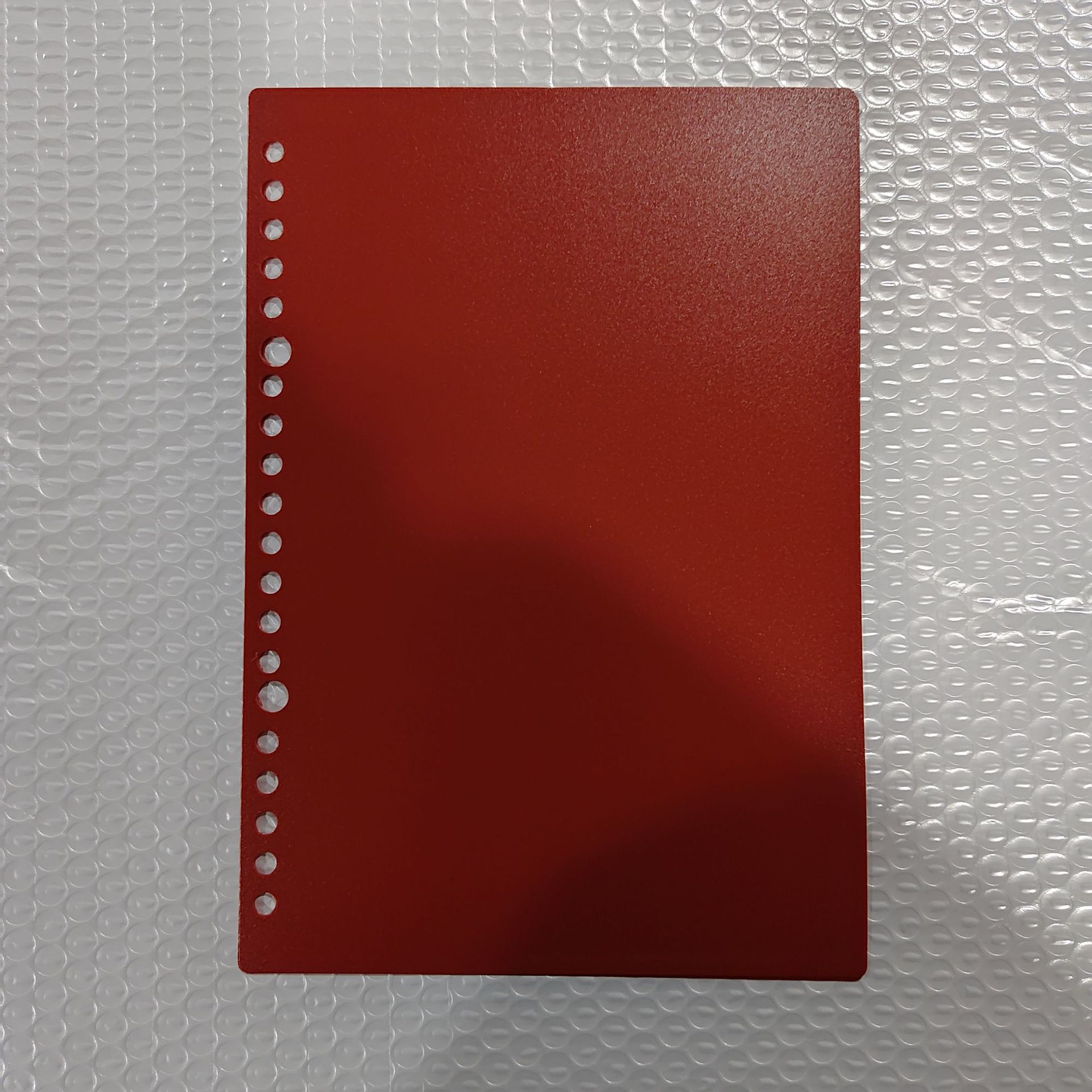 Cubierta de hojas sueltas estudiante DIY cuaderno desmontable de hojas sueltas hebilla anillo clip Página de partición image 27