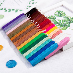 Manufacturer wholesale sealing wax sticks 40 colors English iris pattern with core sealing wax sealing wax stamp sealing wax stick