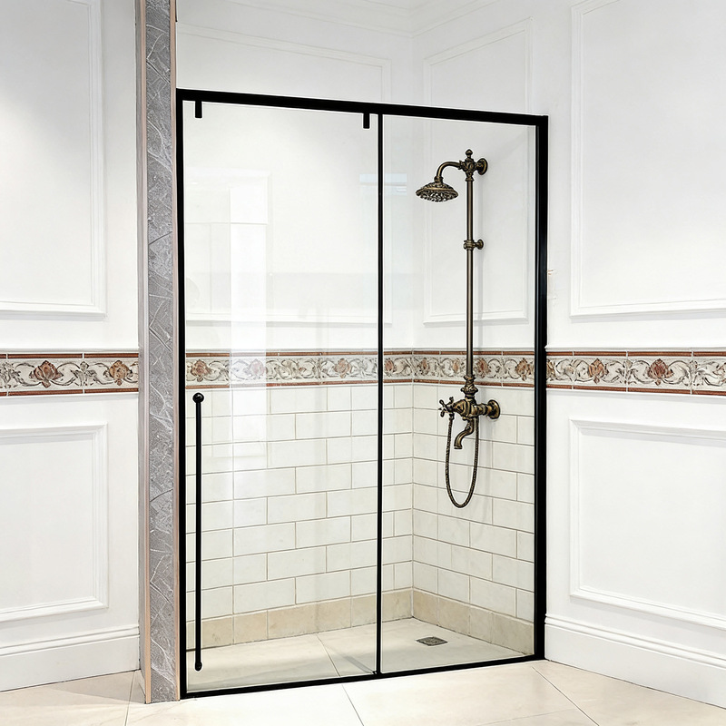 Stainless Steel Integrated Shower Room Sliding Door Design, Bathroom Glass Door Direct Supply from Manufacturer Stainless Steel Integrated Shower Room Sliding Door Design, Bathroom Glass Door Direct Supply from Manufacturer